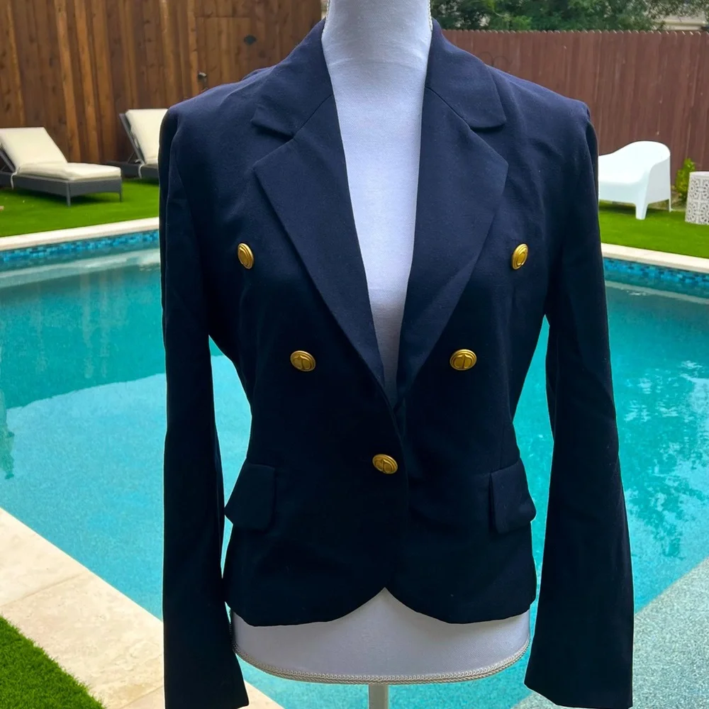 Christian Dior Gold button blazer Sz.6